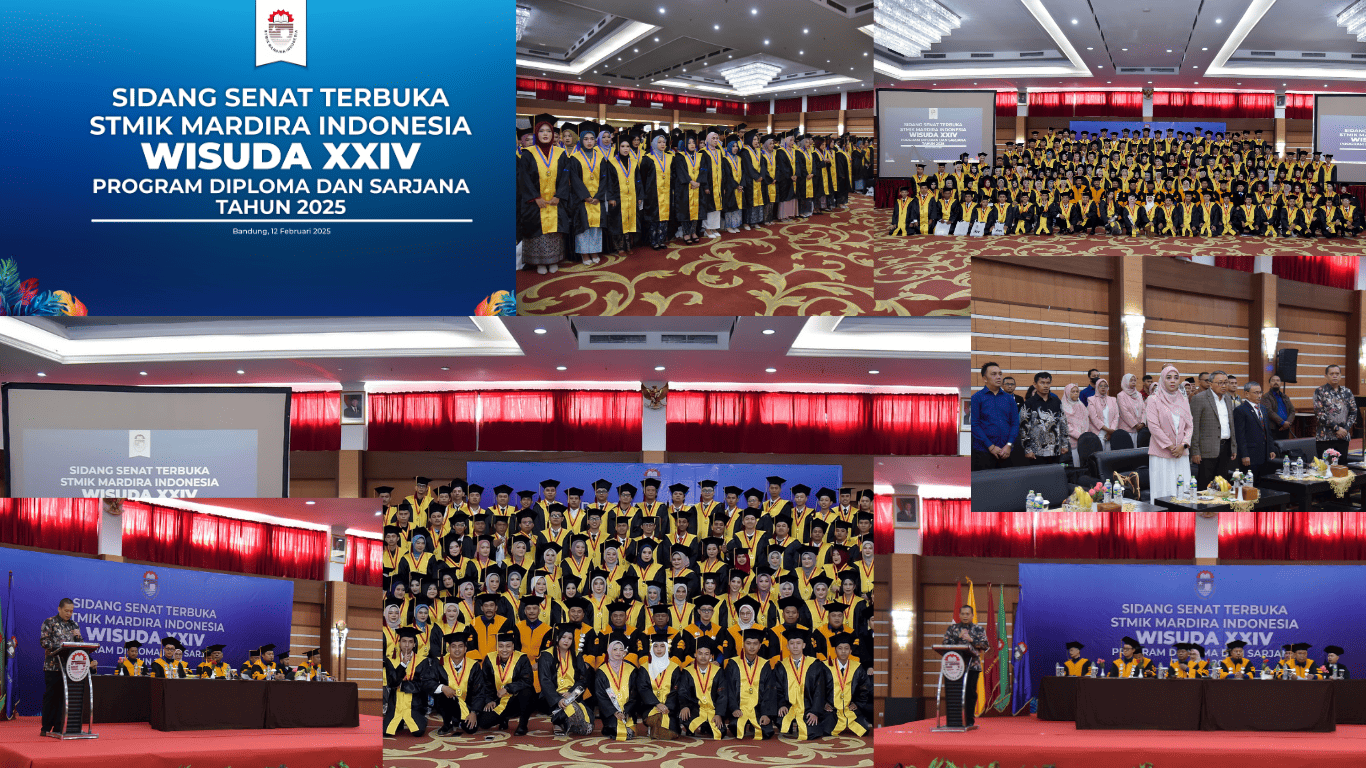 Wisuda ke-24 Tahun 2025 STMIK Mardira Indonesia